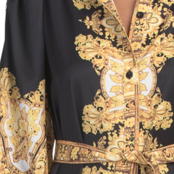 NANCY YANG Belted Shirt Dress - Picture 2 of 3